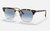 Rayban Clubmaster Fleck Carey-Dorado Gris