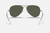 Rayban Aviador Plateado Espejado - Bambossi