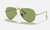 Rayban Aviador Dorado/Verde Fotocromado