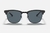 Rayban Clubmaster Metal Negro/Plateado Degrade - comprar online