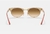 Rayban Clubround Rojo/Marrón Degrade - Bambossi