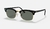 Rayban Clubmaster Square Negro/Verde