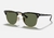 Rayban Clubmaster Metal Negro-Dorado/Verde
