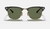 Rayban Clubmaster Metal Negro-Dorado/Verde - comprar online