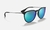 Rayban Erika Negro Mate/Azul Espejado
