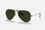 Imagen de Rayban aviador Gunmetal Verde