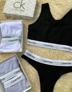 Conjunto Calvin Klein + Pack x3 Bombachas en internet