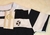 Remera rayas dúo Negra - Cuchis Miel Baby's