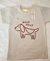 Remera relieve perro - comprar online