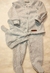 Conjunto Waffle 3 piezas Gris