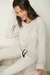 Pijama rayas beige - comprar online