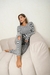 Pijama rayas negro - comprar online
