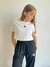 Remera crop top en internet