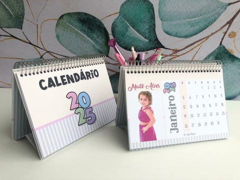 Calendário de Mesa 2025