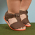 Sandália infantil Brisa marrom Pimpolho