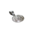 medalha de São Bento abaolada 2cm aço inox - comprar online