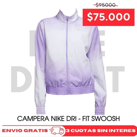 CAMPERA NIKE DRI-FIT SWOOSH WOMEN - comprar online