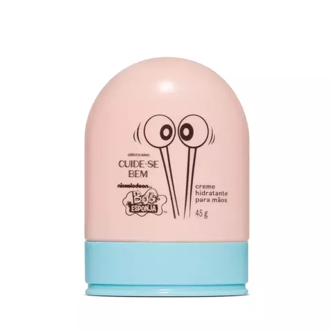 Creme Hidratante Para As Mãos Cuide-se Bem Bob Esponja Gary 45g