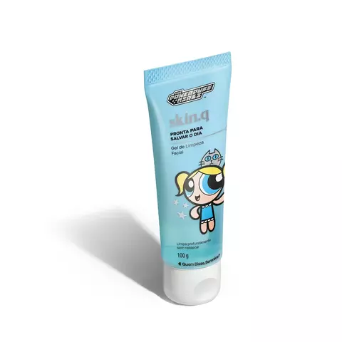 Gel de Limpeza Facial Pronta Pra Salvar o Dia QDB As Meninas Super Poderosas 100g