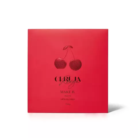 Paleta De Maquiagem Multifuncional Make B. Cereja Rouge 73,8g