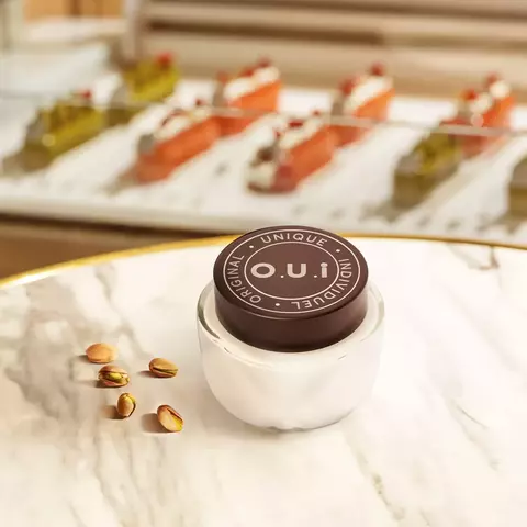 O.U.i Hidratante Desodorante Crème Riche Madeleine 862 La Pistacherie 200g