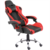 Silla Gamer Ergonómica Modelo Falkor Color Negro-Rojo en internet