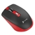 Mouse Nextep Inalámbrico Recargable Switch Encendido 1600 dpi Color Negro-Rojo - comprar en línea