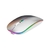 Mouse Nextep Inalámbrico Recargable Delgado/Silencioso RGB 1600 dpi Color Plata - comprar en línea