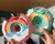 Botella Dona Arcoiris
