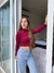 Cropped Gabi vinho - comprar online