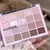 Imagem do 20 cores coral glitter sombra maquiagem rosa paleta de sombra de olho baixa saturação nude marrom fosco sombra cosméticos coreanos