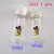Disney-garrafa de água plástica portátil com palha para crianças, copo transparente de água potável de grande capacidade, mouse mickey, pato Donald, 400-600ml - Emporium Doméstico