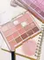 Imagem do 20 cores coral glitter sombra maquiagem rosa paleta de sombra de olho baixa saturação nude marrom fosco sombra cosméticos coreanos