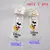 Disney-garrafa de água plástica portátil com palha para crianças, copo transparente de água potável de grande capacidade, mouse mickey, pato Donald, 400-600ml