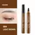 Lápis de sobrancelha Microblading impermeável, cabeça dividida 4, maquiagem natural olhando sobrancelhas, 5 cores na internet