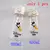 Disney-garrafa de água plástica portátil com palha para crianças, copo transparente de água potável de grande capacidade, mouse mickey, pato Donald, 400-600ml - comprar online