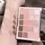 20 cores coral glitter sombra maquiagem rosa paleta de sombra de olho baixa saturação nude marrom fosco sombra cosméticos coreanos - comprar online