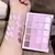 20 cores coral glitter sombra maquiagem rosa paleta de sombra de olho baixa saturação nude marrom fosco sombra cosméticos coreanos na internet