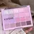 20 cores coral glitter sombra maquiagem rosa paleta de sombra de olho baixa saturação nude marrom fosco sombra cosméticos coreanos na internet