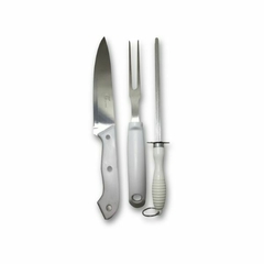 Kit Para Churrasco Top White (3 Peças) - comprar online