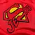 T-Shirt Infantil Vermelha Jesus Superman na internet