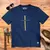 Camiseta Masculina Azul Cruz Dourada Jesus Cristo - comprar online