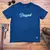 Camiseta Masculina Azul Blessed Holográfico - comprar online