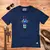 Camiseta Masculina Azul Cruz Leão Azul - comprar online