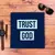 Camiseta Masculina Azul Trust God Holográfico - Yahweh