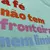 Camiseta Feminina Verde Menta A fé não tem fronteiras nem limites - comprar online