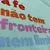 Camiseta Feminina Verde Menta A fé não tem fronteiras nem limites - comprar online