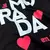 Camiseta Feminina Preta Faz morada em mim - comprar online