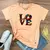 Camiseta Feminina Salmão Love Colors