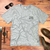 Camiseta Masculina Cinza Jesus Saves - comprar online